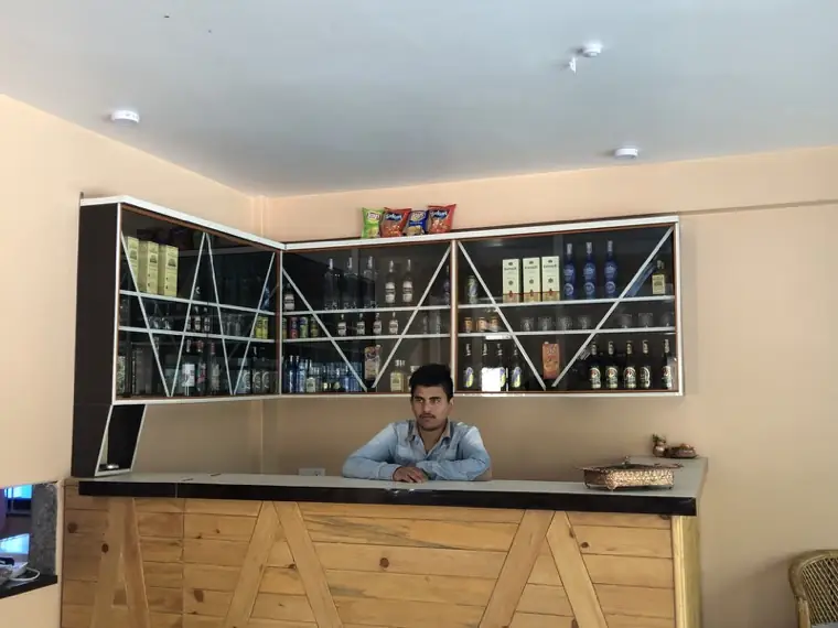 Reception desk